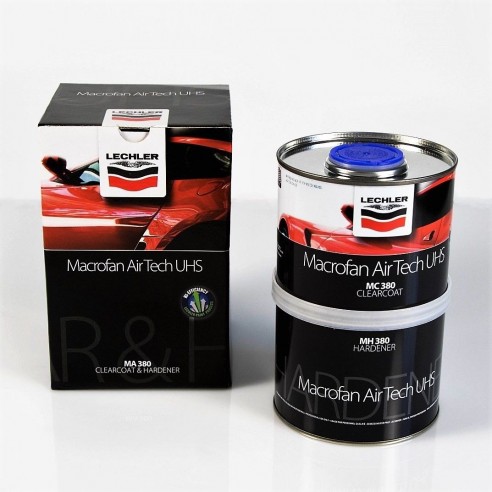 Verniz de poliuretano transparente Macrofan Airtech UHS Clearcoat