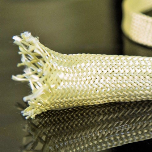 Malla de aramida tubular de 19 mm y 210 g/m2