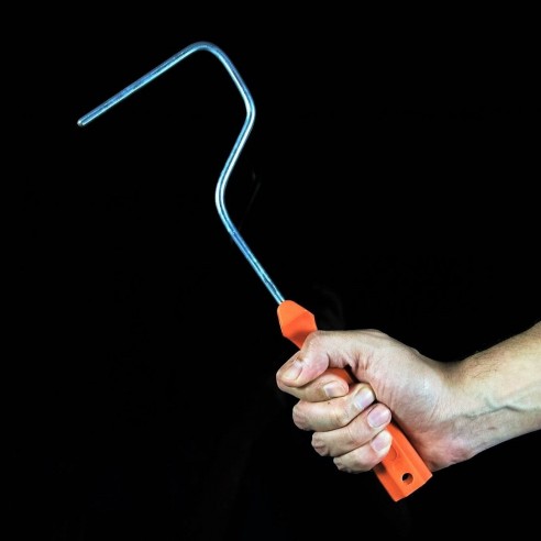 Replacement handle for RAR roller 100 mm.