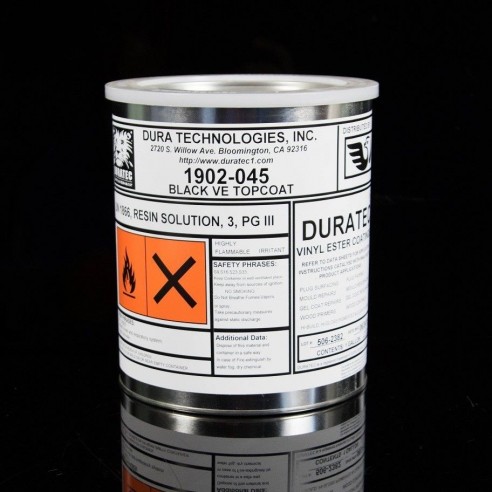 Acabamento Duratec® Viniléster De Alto Brilho Preto 1901-045