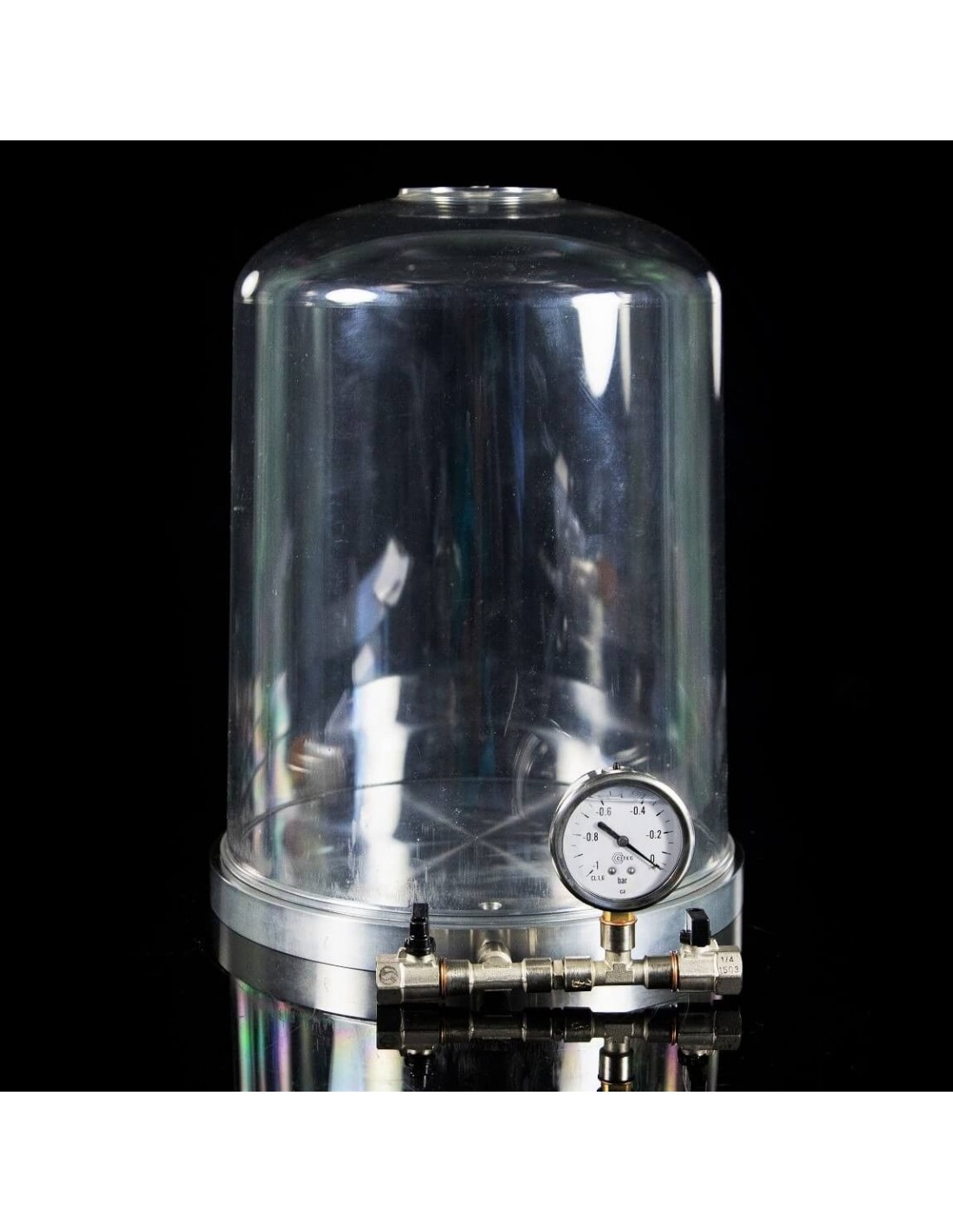 Cloche à Vide Transparente Pour Expériences Scientifiques - Démonstration Son Dans Vide - PP Et Verre