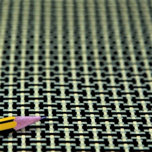 Tissu Kevlar Carbone Taffetas 165 g/m2, largeur 120 cm