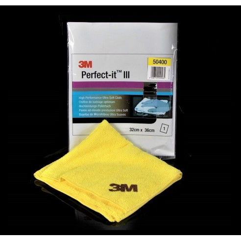 3M™ Perfect-It™ III Ultra Soft Cloth Yellow, 1 Cloth (50400)