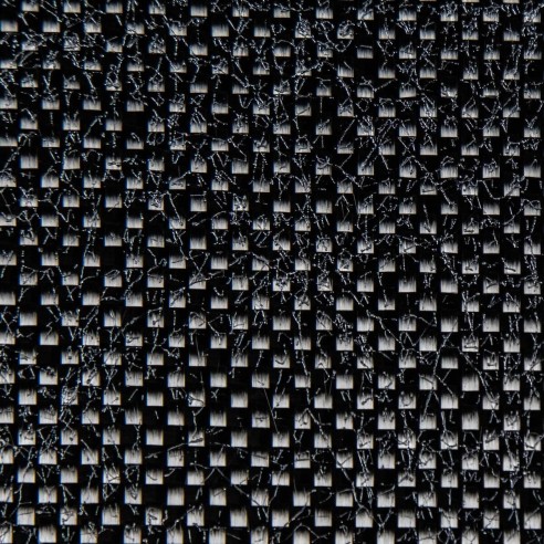 De carbone tissu taffetas GG 200 P 200 g/m2 avec une fixation de fil de polyamide, largeur 100 cm