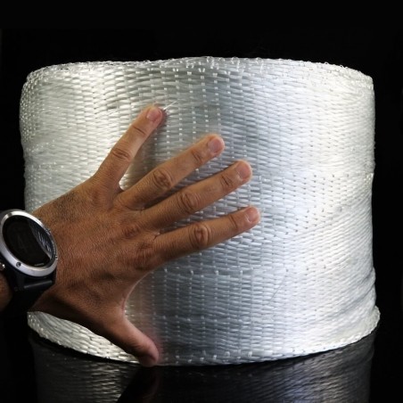 Bande de fibre de verre Unidirectionnelle 1200 g/m2, largeur 250 mm