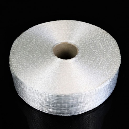 Banda di fibra di vetro Unidirezionale 1200 g/m2, di larghezza 100 mm
