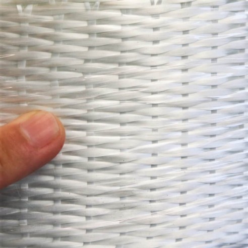 Banda di fibra di vetro Unidirezionale 1200 g/m2, di larghezza 100 mm