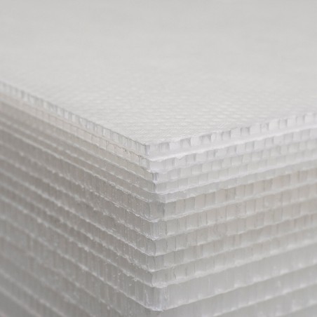 Honeycomb Polypropylene Tubus Wagen, 80 kg/m3