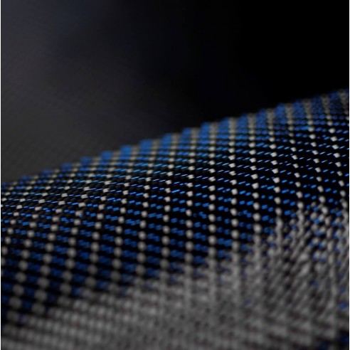 Tessuti in fibra di Carbonio Twill di 300T Filo Azzurro