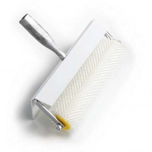 Rullo desairador spinato. Larghezza 250 mm Lunghezza frecciatine: 21 mm