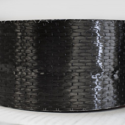 Fita de carbono unidirecional de 315 g/m2, Largura 75 mm
