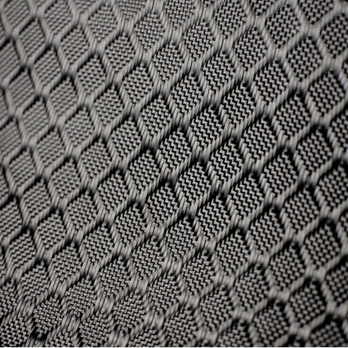 275 g/m2 Plain + Köper Carbon-Gewebe GG-275 V610, 100 cm Breite