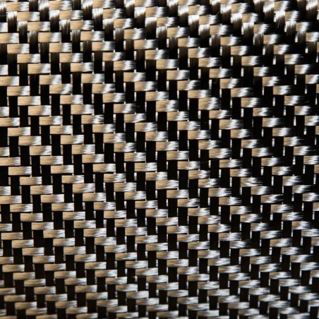 Tejido de carbono 3K sarga 2 x 2 Style 452 y 200 g/m2, ancho 120 cm