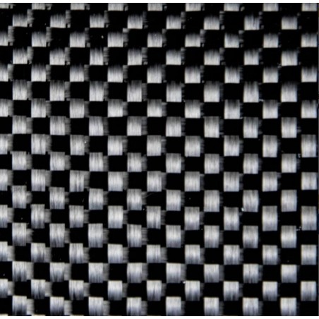200 g/m2 Plain Carbon Fabric 3K with PA fixation, 100 cm wide