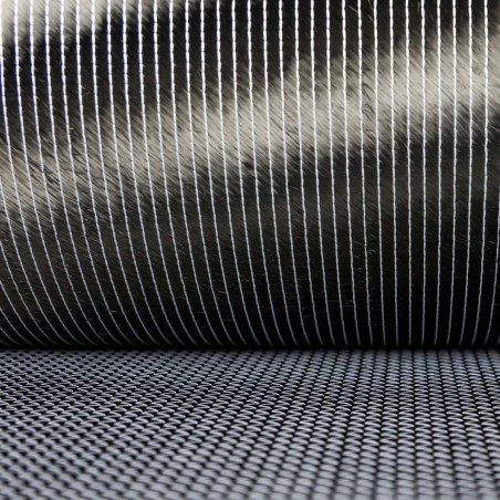 Tissu carbone Cuatriaxial (0 ° /-45 ° /90 ° /+45°) de 600 g/m2 et 12 K