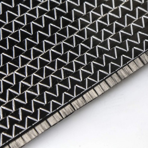 Tissu carbone Cuatriaxial (0 ° /-45 ° /90 ° /+45°) de 600 g/m2 et 12 K