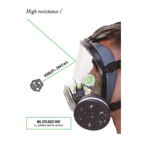 BLS 5600 b-lock Maschera Pieno facciale, senza filtri