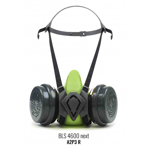 Demi-Masque BLS4000next S b-lock sans les filtres, le masque de silicone