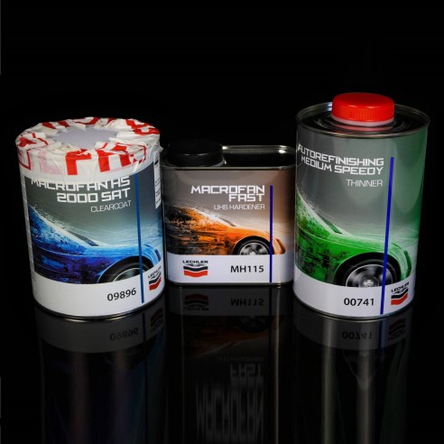 Macrofan HS 2000 SAT Satinato Acrilico Trasparente