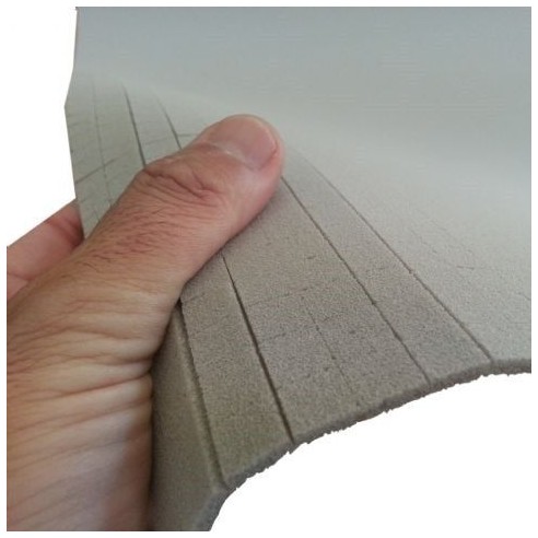 ESPUMA DE PVC D/80 kg/m3 SCRIM-USINAGEM de 3 mm x 0.99186