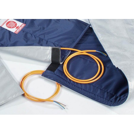 Heizung Decke 0-90°C mit Isolierung