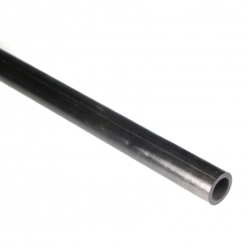 Tubo de Carbono Circular, D. 20 mm, int. 14 mm, espesor 3mm