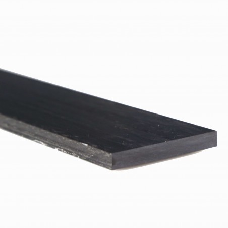  Plaque en fibre de carbone 50 x 6,5 mm (longueur 1000 mm)