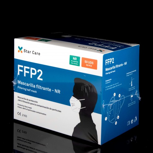 Máscara de filtro Starcare com proteção FPP2 - NR