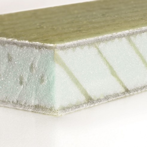 SAERfoam PU10 O10-30 Espuma de Poliuretano Reforzada con Fibra de Vidrio