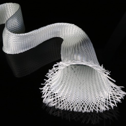 Röhrenförmiges Glasfasernetz mit 100 mm Durchmesser und 203 g/m linear