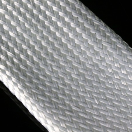 Malla de fibra de vidrio tubular de 100 mm de diámetro y 203 g/m lineal