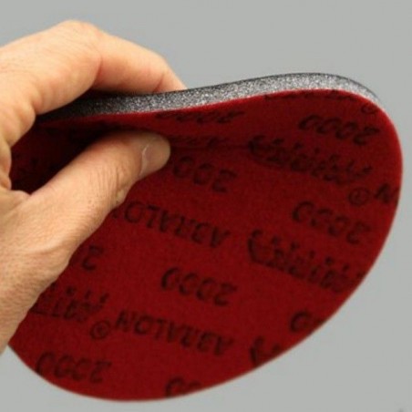 Du papier de verre matizadora grain 2000 (Abralon), Ø: 150 mm