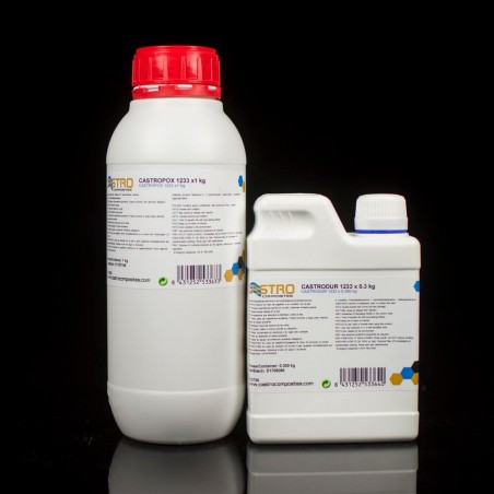 Resina epóxi Castropox 1233 para Infusão e Injeção