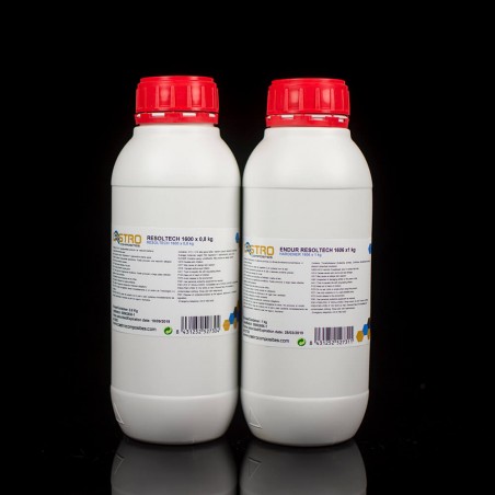 Resina epossidica flessibile Resoltech 1600 1,8