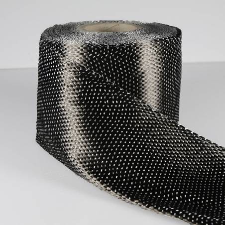 334 gsm Unidirectional 12K Carbon Tape, width 165 mm
