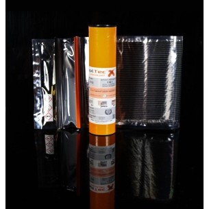 Patch-epoxid-C10 mit carbon-gewebe biaxial - 400 g/m2 