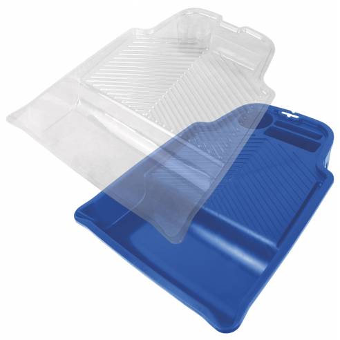 Seau Plastique Pro Extra Plat Bleu 25 cm