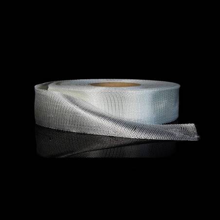Fita de fibra de vidro tafetá de 300 g/m2 e 5 cm de largura