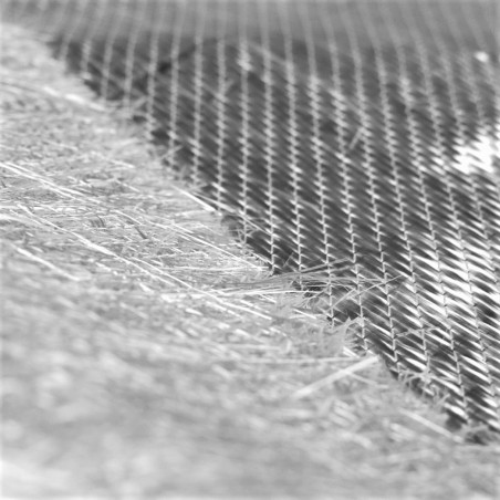 Complesso di fibra di vetro Biassiale 600 g/m2 (+45º 45º) Mat / 250 g/m2