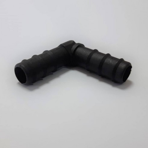 Conector de vacío en forma de L