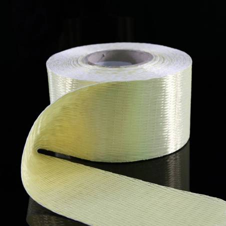Fita de aramida UD UNIK TFX 200, 200 g/m2, 0°, largura 100 mm