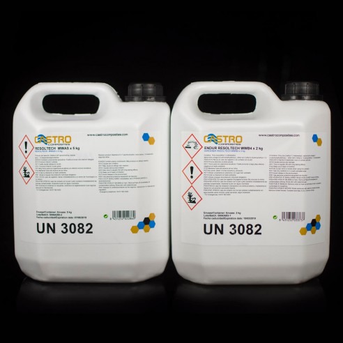 Resoltech WWAS-WWB4 Résine Transparente de Coulée 5kg