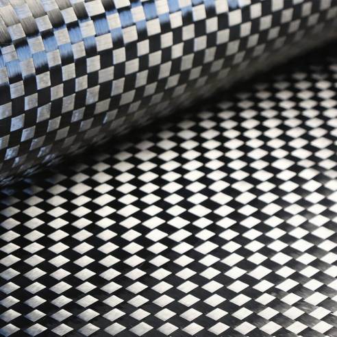 200 g/m2 ST 200 12K Spread Tow Carbon-Gewebe Plain, 100 cm Breite