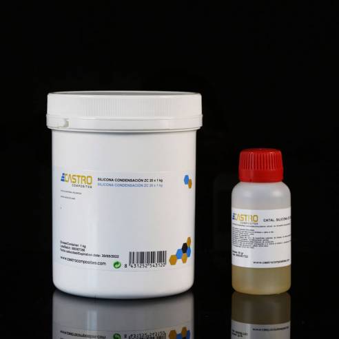 Silicone de condensação Shore A21