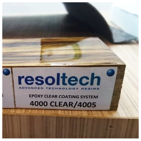 Resolcoat 4000 résine époxy revêtement transparent