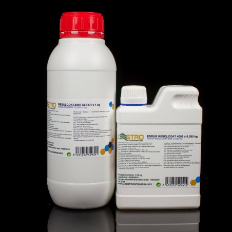 Resolcoat 4000 resina epossidica rivestimento chiaro