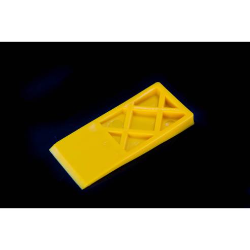 Cale de Plastique Rigide Jaune pour...