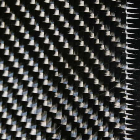 Tejido de Carbono 12K Sarga 2x2 de 650 g/m2 SPOT, ancho 125 cm