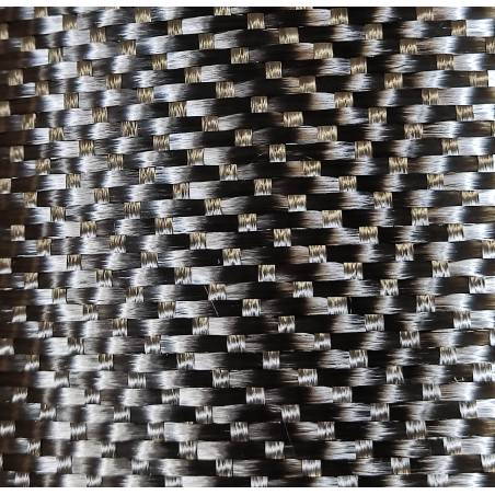 Teçido de carbono Satin de 370 g/m2 C-WEAVE 370SA5 6K HS SPOT, largura 125 cm