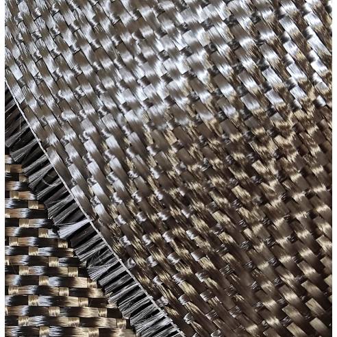 Teçido de carbono Satin de 370 g/m2 C-WEAVE 370SA5 6K HS SPOT, largura 125 cm